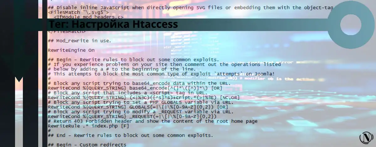 Tag - Configurações do Htaccess. Etiqueta do site Nicola.top.
